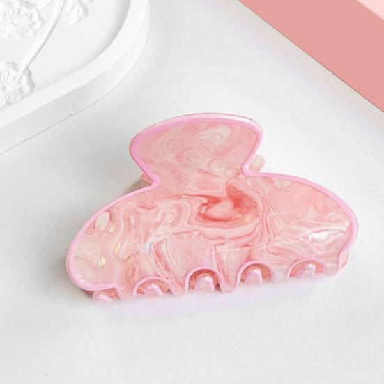 Hair Claw for Women, Smooth Rounded Edges Hair Clip, Anti-slip Teeth Back Head Hair Clip, No Hair Damage Versatile for Long Short Hair Daily Use
