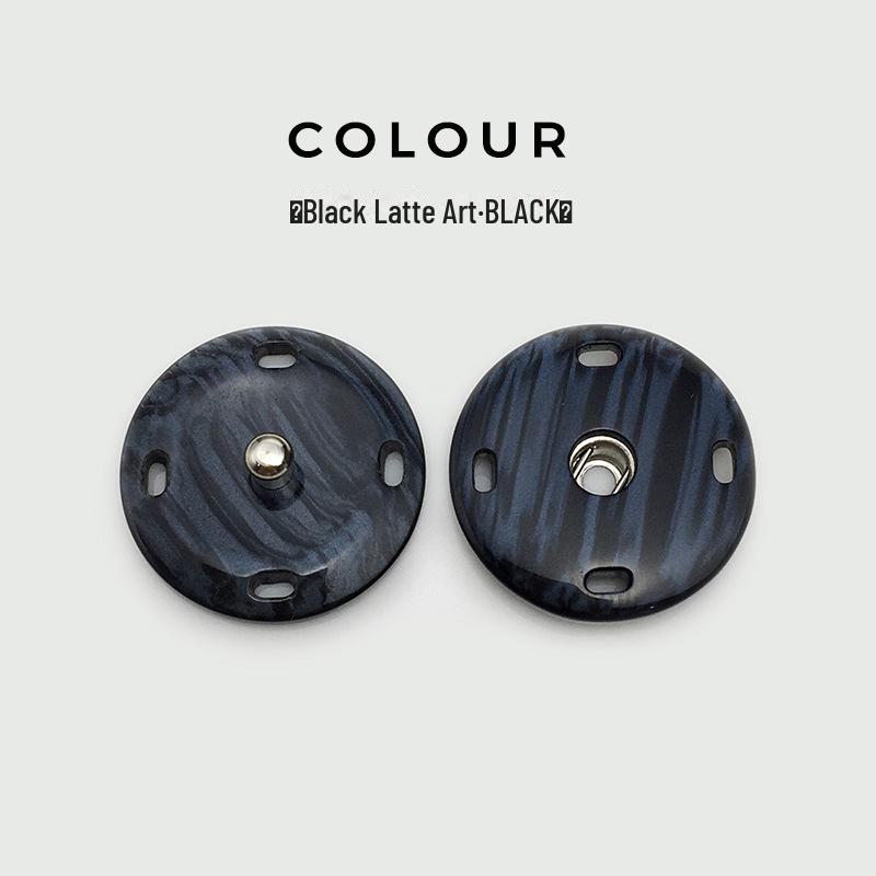 High-Grade Resin Invisible Snap Buttons for Sweaters and Cardigans