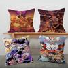 Anime Delicious In Dungeon Cushion Cover Polyester Sofa Cushions Decorative Throw Pillows Home Decoration Pillowcover
