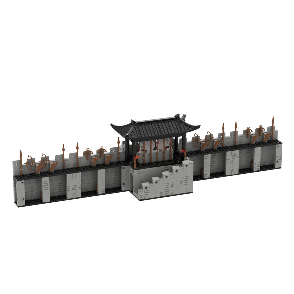 Medieval Castle MOC: Buildable Fortress with Knights, Walls, and Siege Equipment - Gift Idea for Creative Builders
