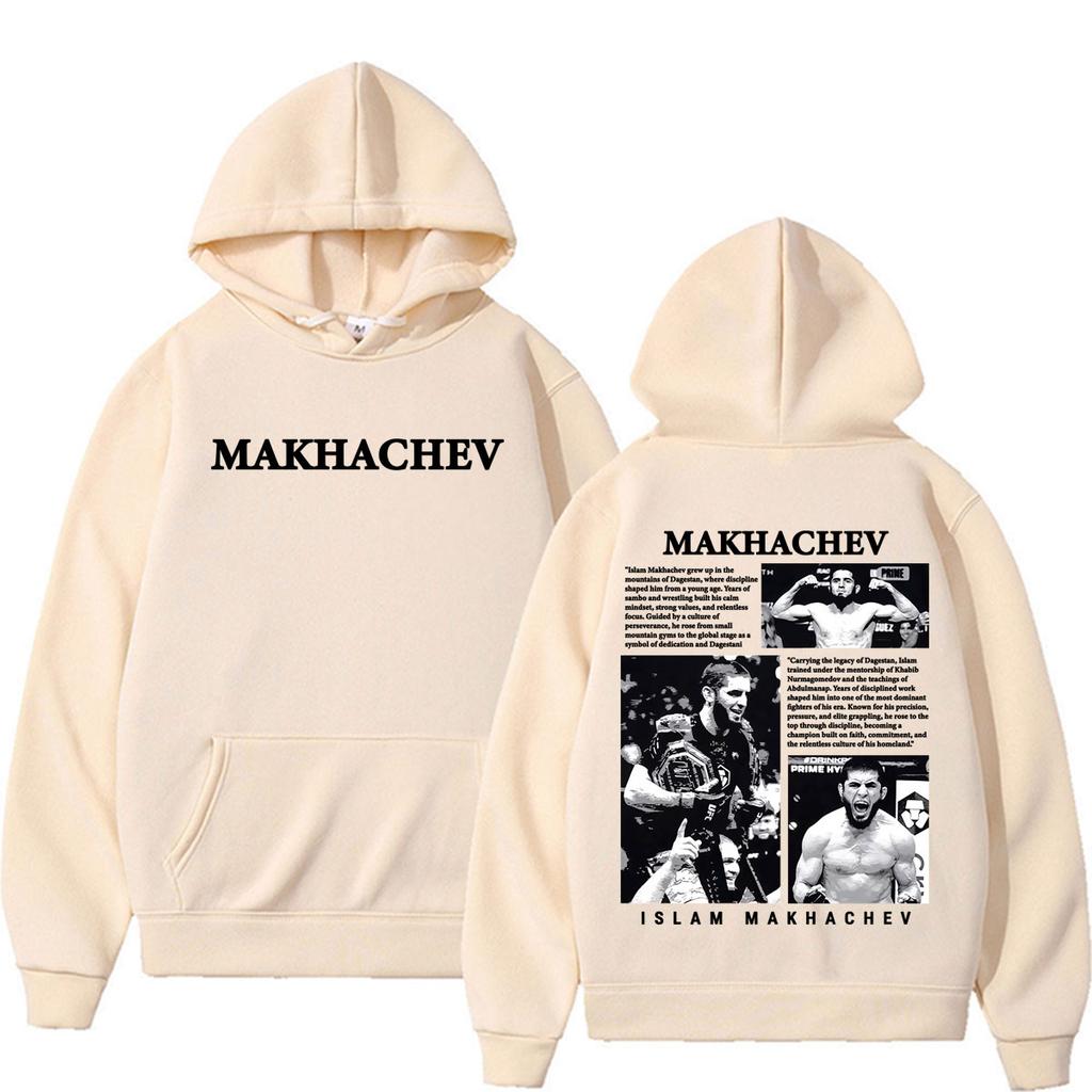 Limited Islam Makhachev Classic Merch Hoodies Men Women Fashion Violence Aesthetic Sweatshirt  Long Sleeve Pullover
