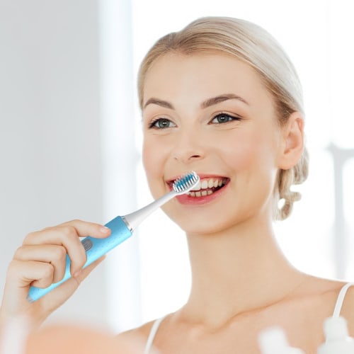 Mihauuke Rechargeable Electric Toothbrush for Adults, Travel Electric Toothbrush with 5 Modes - Lightweight Vibrating Toothbrush with Soft Bristles fo