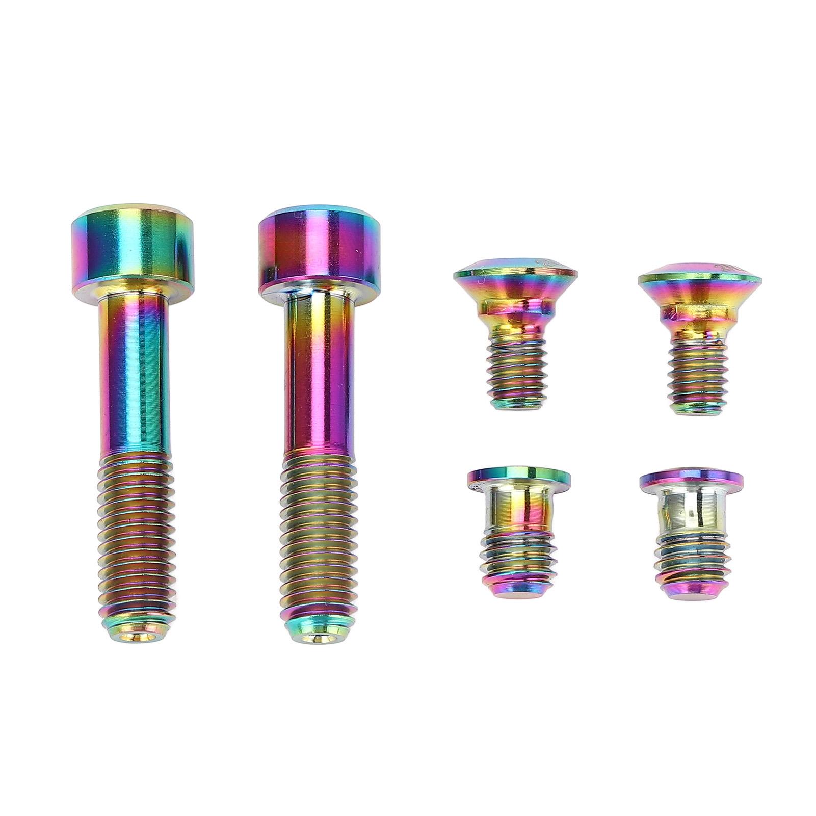 

6 шт. цветных винтов для горного велосипеда, крепежные винты для переключателя передач для GX GX Eagle для X9 X01
