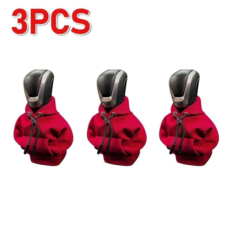 Hoodie Car Gear Shift Cove Shift Lever Handle Kit Creative Universal Car Gear Shift Hoodie Cover Decoration Car Interior Amagi