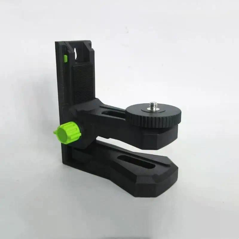 Level Bracket L-Shape 1/4 5/8 Threaded Tripod Stand 360degree Rotating Mount Magnetic Base Adjustable