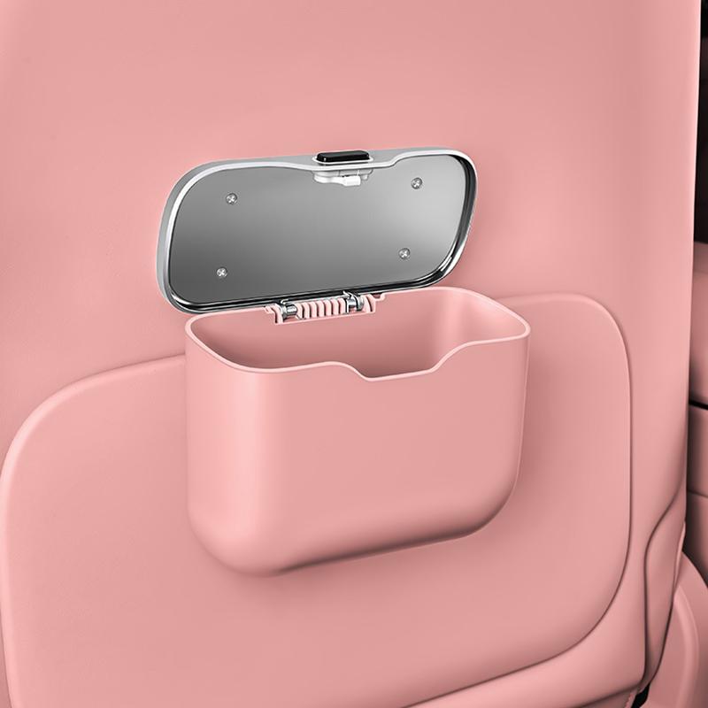 Multifunctional Car Trash Can Hangable Storage Solution Ideal for a Clean and Clutter-free Car Interior