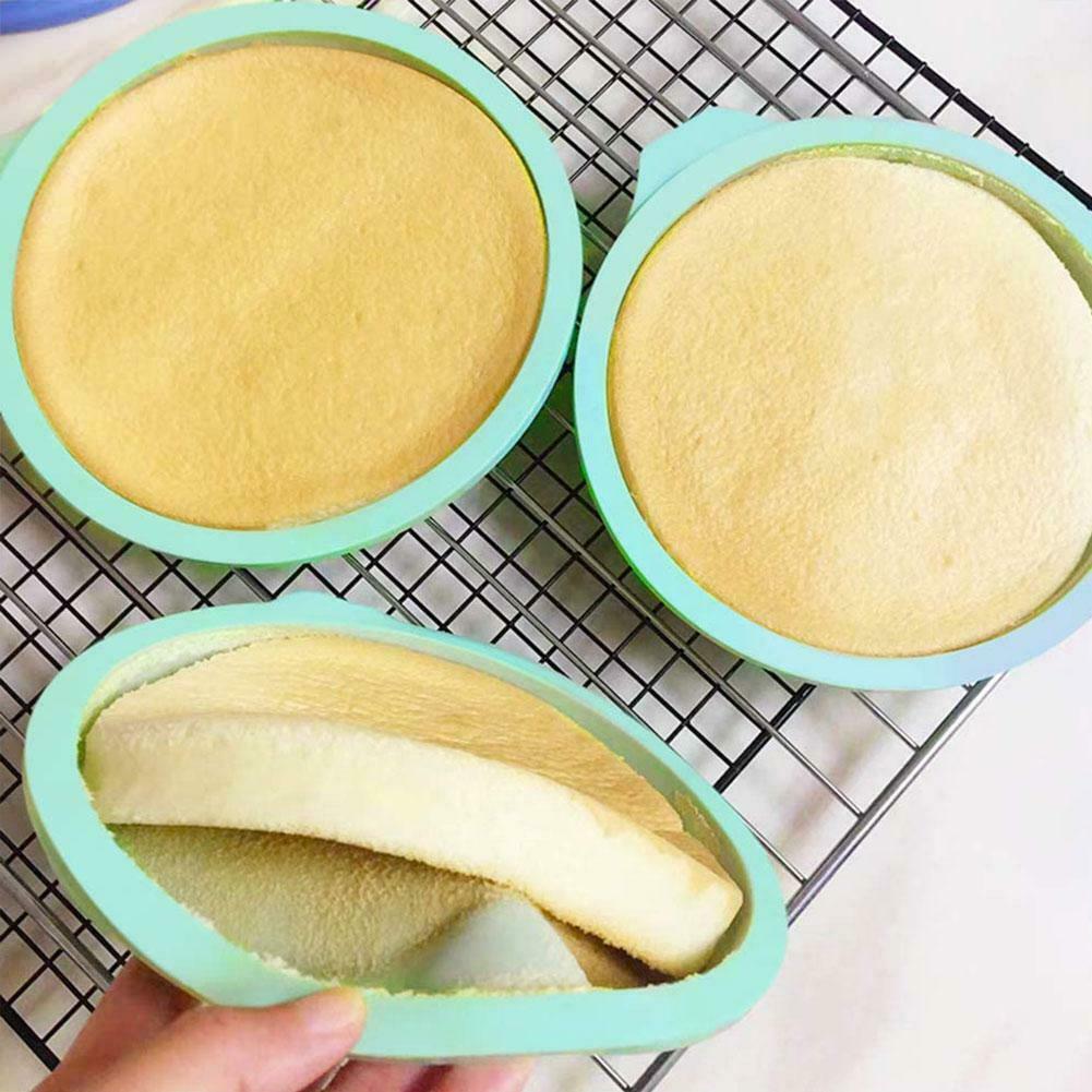 8" Silicone Rainbow Cake Bread Pastry Mould Bakeware Mousse Mold Baking Pans 8" Silicone Rainbow Cake Bread Pastry Mould Bakeware Mousse Mold Baking Pans