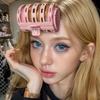 1PCS French Air Inward Bangs Curler Hair Fluffy Clip Big Wave Fixed Artifact Curling Clip DIY Hairdressing Tool