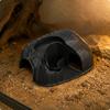 Cold-Blooded Pet Food and Water Hideout Multi-Function twoDoor Cold-Blooded Pet Shelter Terrarium Shelter Bowl Easy to Clean