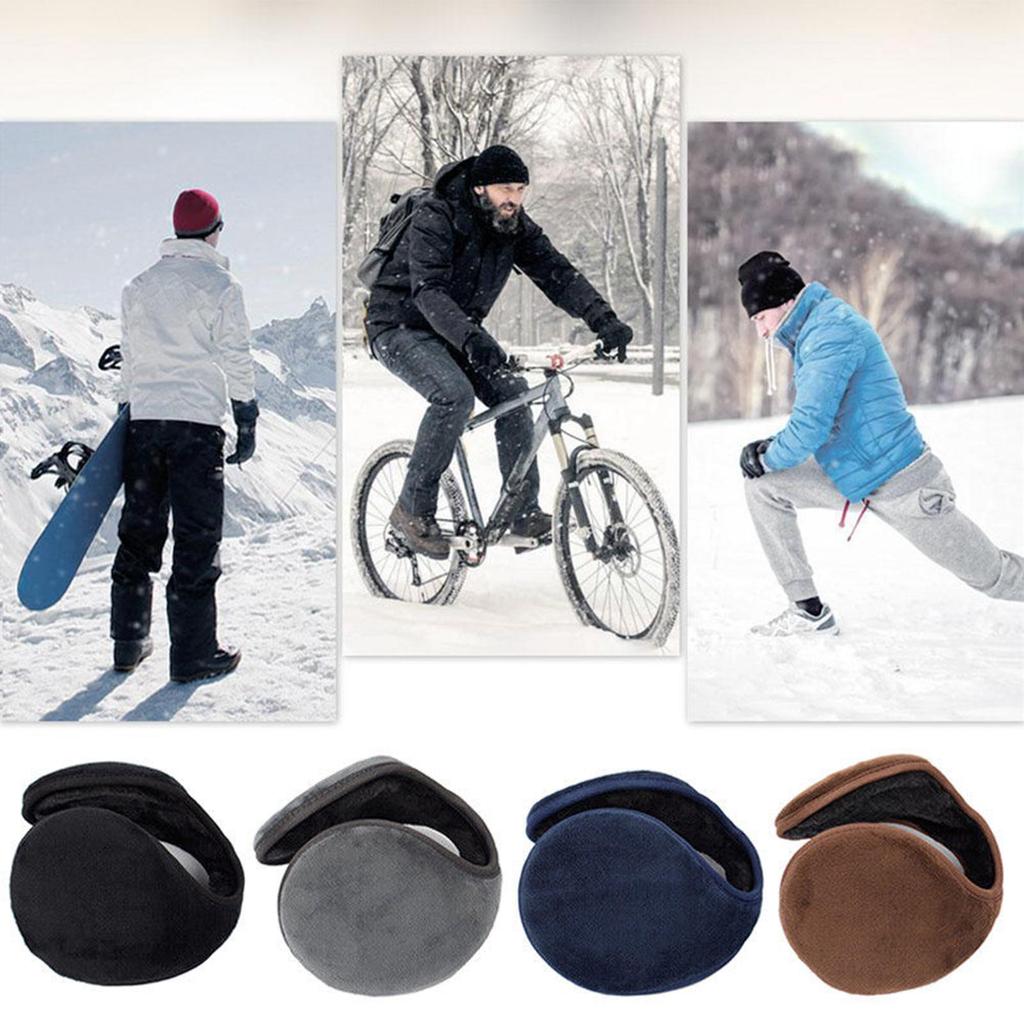 Winter Earmuffs Women Men Cold Weather Earmuffs Outdoor Travel Warm And Thickened Earmuffs Headband Hair Band