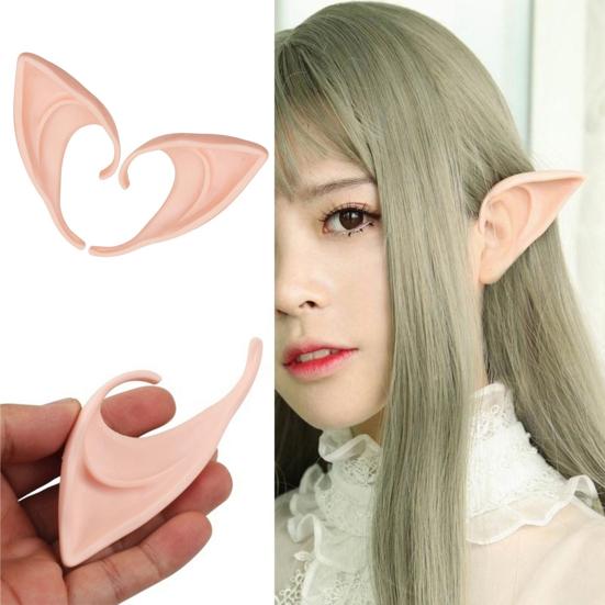 Halloween Glow In The Dark Cosplay di Fata Anime Orecchie da Elfo Finte Oggetti di Scena Costumi