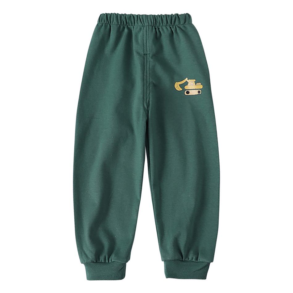 Dětské spodky Unisex ležérní dlouhé kalhoty pro chlapce a dívky Jaro Podzim Elastický pas Kreslená zvířátka Capri Dětské oblečení