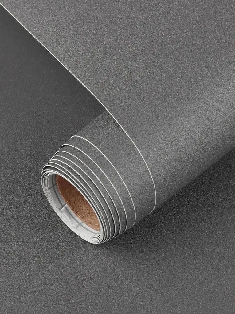 Solid Color Matte Frosted Contact Paper Vinyl Self Adhesive Waterproof Wallpaper for Home Decor Peel and Stick Sticker