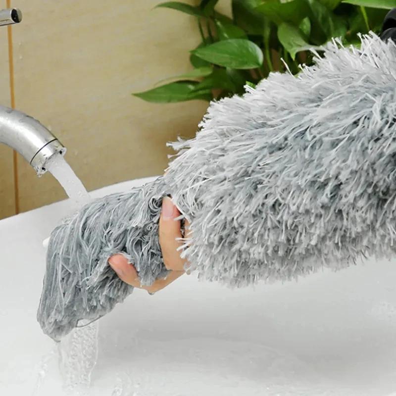 Perie pentru praf Duster din microfibră Unelte extensibile pentru praf Mobilier auto retractabil Perie pentru curățarea golului Unelte pentru curățarea gospodăriei