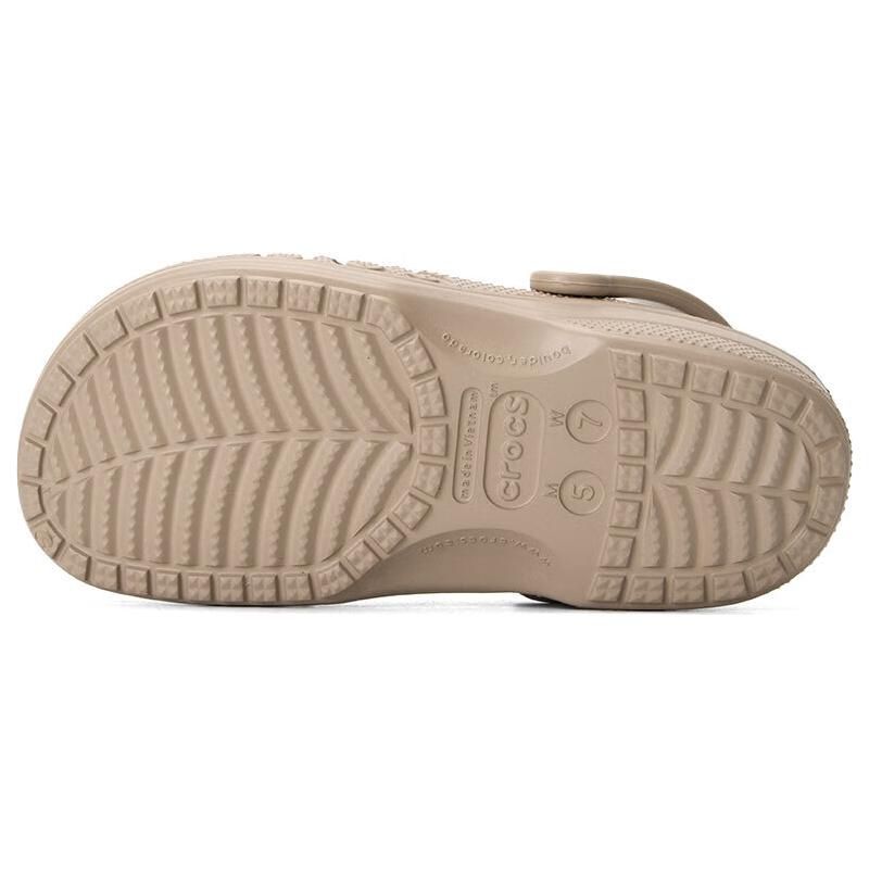 Crocs Unisex Baya Clog Cobblestone Lightweight Waterproof Comfort Slip On Clogs 10126-2V3