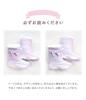 Arisana Snow Cold Weather Spiked Ribbon Marble Size M Kids' Boots, Girls' Boots, Blue, (19cm-20cm)