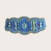 Womens Bohemian Style Fabric Waist Belt With Turquoise Beads And Embellishments For Outfits Seasonal