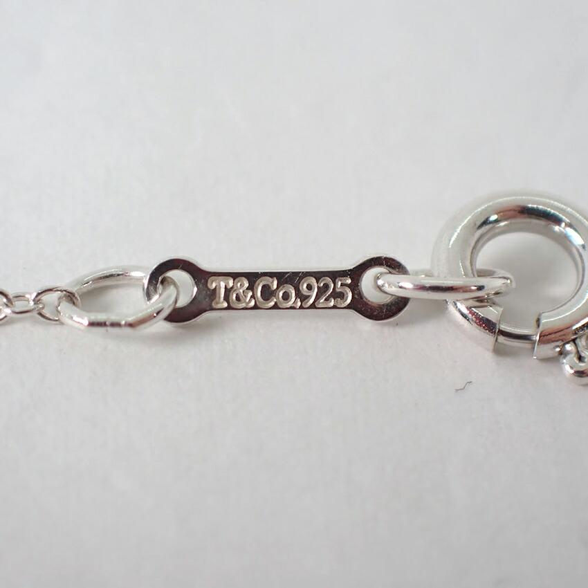 [Używany] TIFFANY/Tiffany 925 Podwójne Serce Miłości Wisiorek/Naszyjnik/g483-37