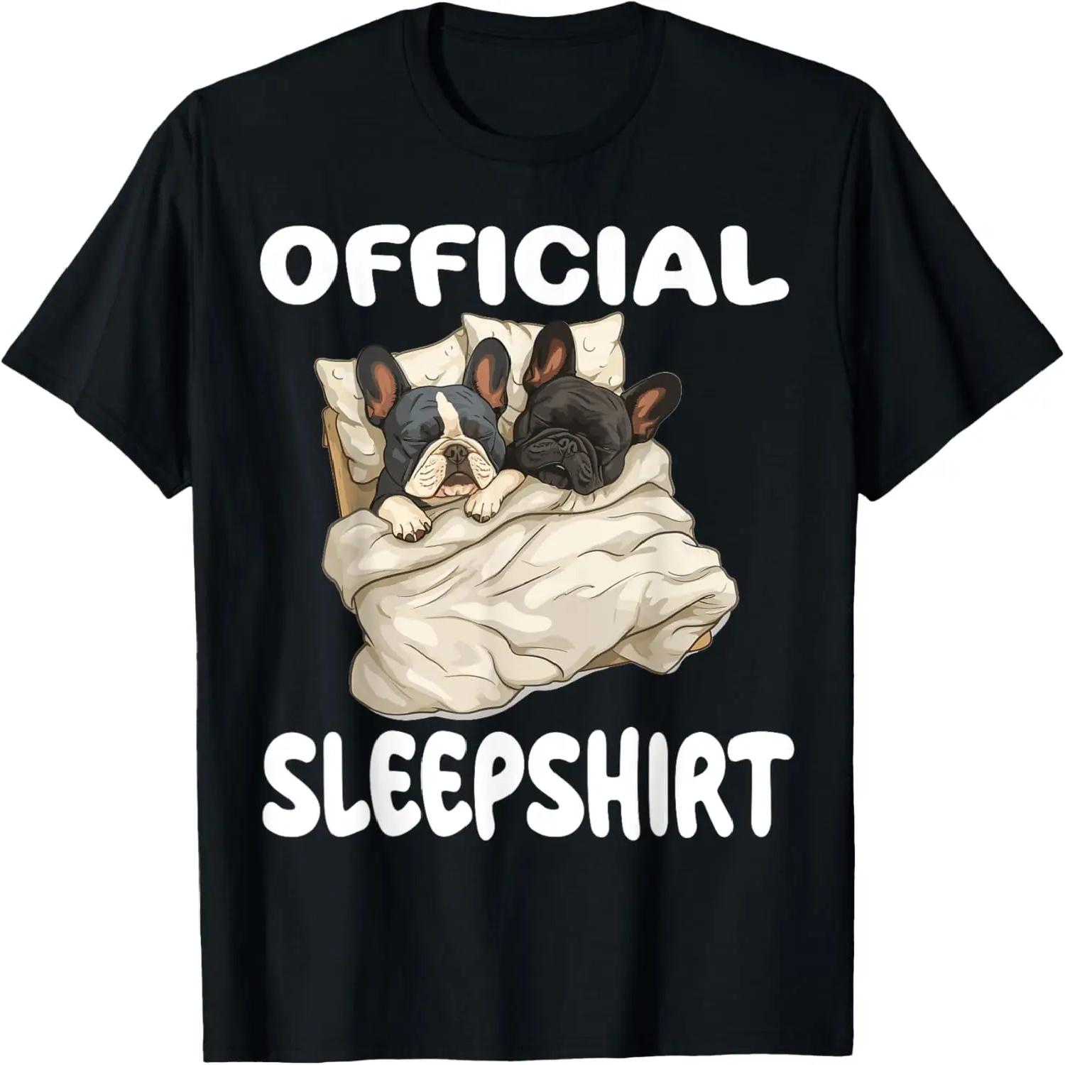 French Bulldog Official Sleepshirt Pajamas Nightgown T-Shirt S