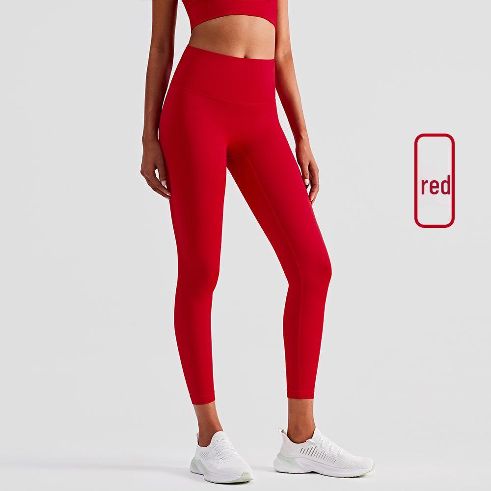 High-Waist Damen-Yogahose - Sportlich & Elegant, Perfekt für Frühling & Sommer Fitness