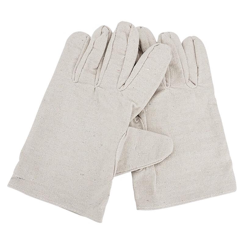 Huadun D1 Single-layer Canvas Work Gloves Standard