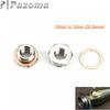 Verklein 18mm naar 12mm Roestvrij Staal O2 Sensor Adapter Schroefdraad Zuurstof Plug Voor Harley Dyna Softail Sportster Touring V-Rod 2010-17 Sensoren Zuurstof 5
