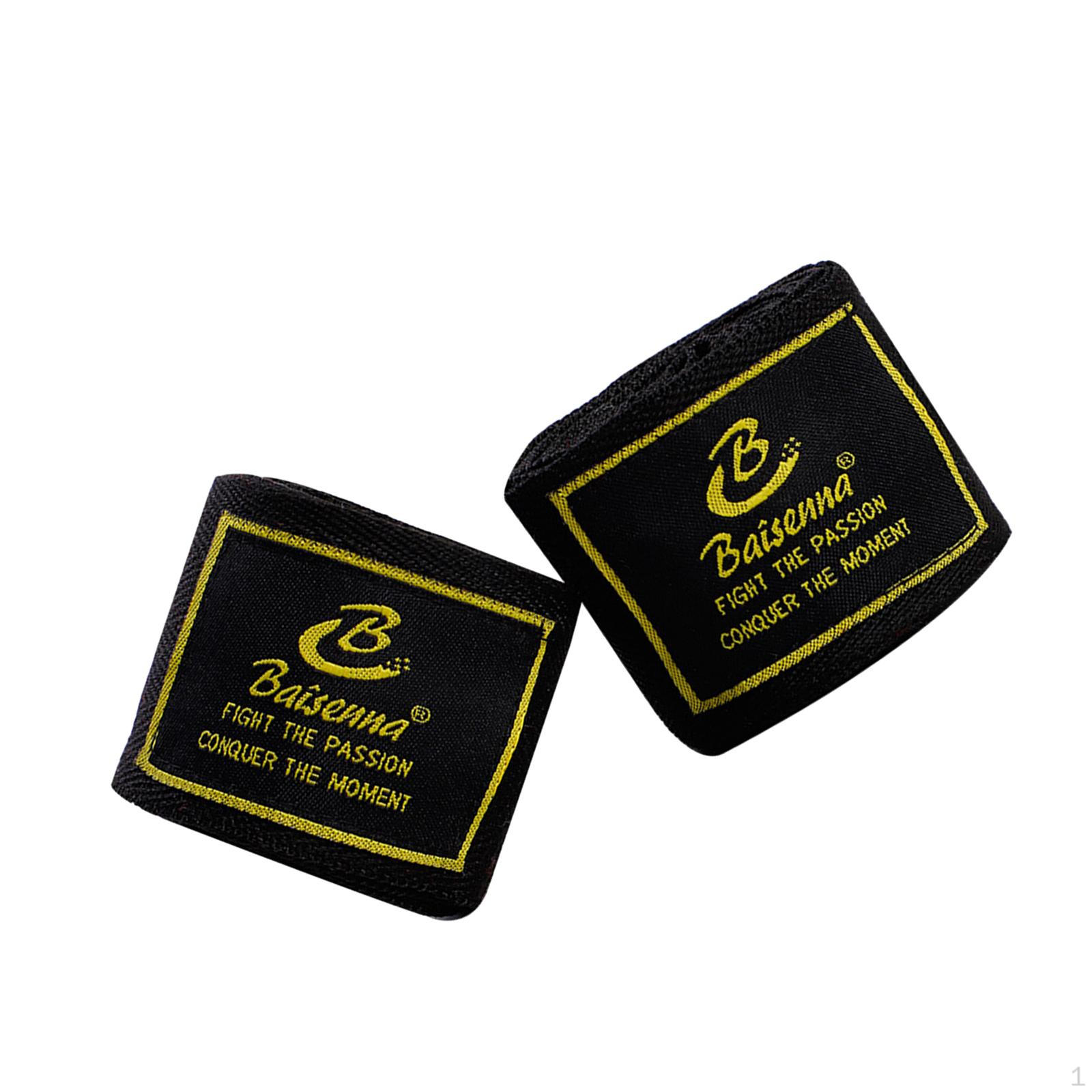 

2 боксерских бинта для боевых искусств для спаррингов по кикбоксингу ММА чёрный