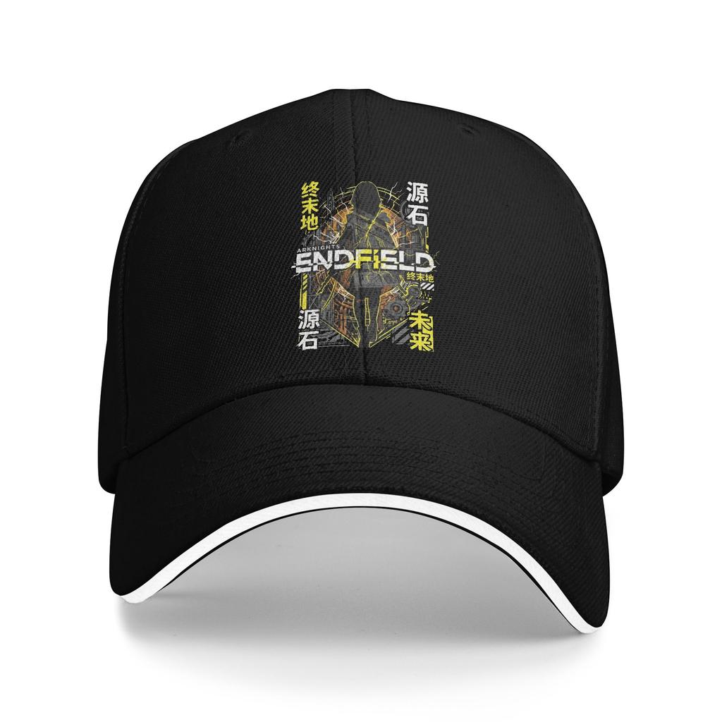 Arknights Endfields Baseball Cap Running Hippie Dropshipping Hip Hop Hats Men Women Casual Print Baseball Caps