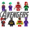 Marvel Die Avengers Superhelden Actionfiguren Clown Batman und Mond Bausteine Spielzeug für Kinder