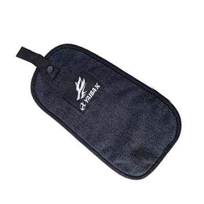 SASAME Y309 Yaiba Vissershanddoek, Zwart, Maat 315mm x 175mm