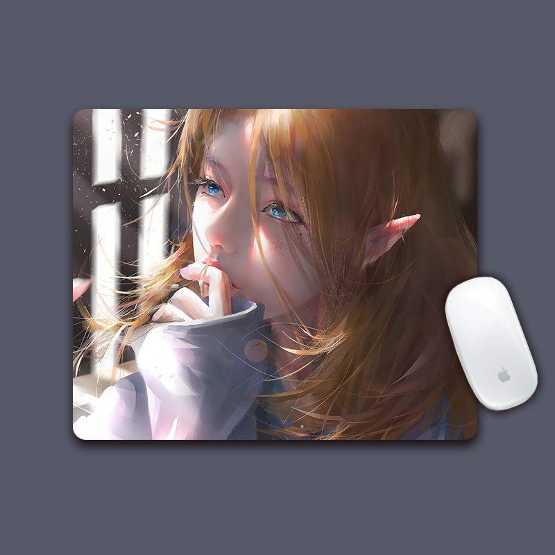 Mouse Pad Small Lock Ins Good-looking Custom Cute Two-Dimensional Animation E-Sports Games Notebook Wristband