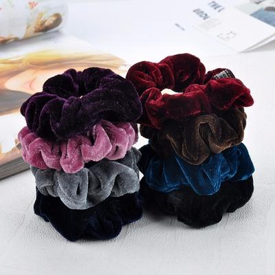 Confezione di Elastici di Velluto da Donna Elastici per Capelli per Ragazze Scrunchies Copricapo Porta Coda Elastici Accessori per Capelli