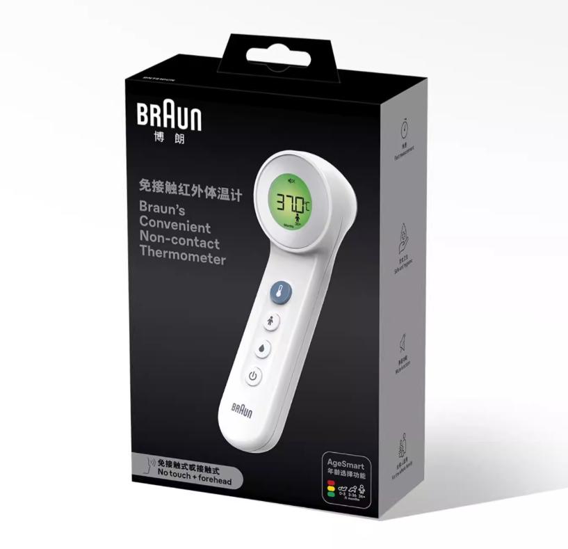 Бесконтактный инфракрасный термометр Braun BNT410CN