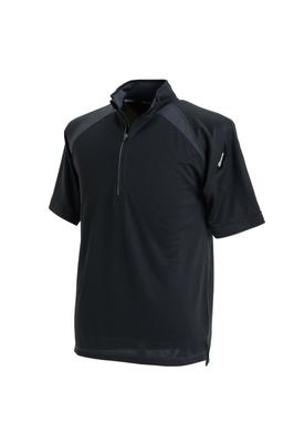 TS DESIGN Short Sleeve Half Zip 3015 Black M