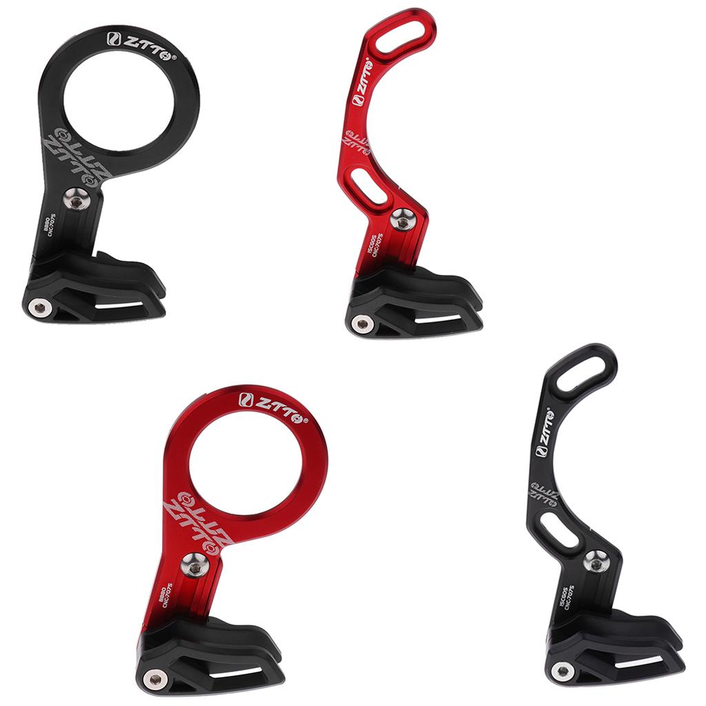 Fahrradkettenführung MTB Leicht Einstellbarer Kettenspanner für 30 40T Narrow Wide Single Ring ISCG