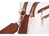 Versatile Women's PU Shoulder Bag with Large Capacity and Trendy Wide Strap