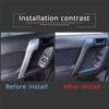 Car Inner Door Handle Frame Cover Trim Fit for Toyota Land Cruiser Prado FJ150 LC150 150 2010-2018 ABS Inner Door Handle Cover, Car Interior Door