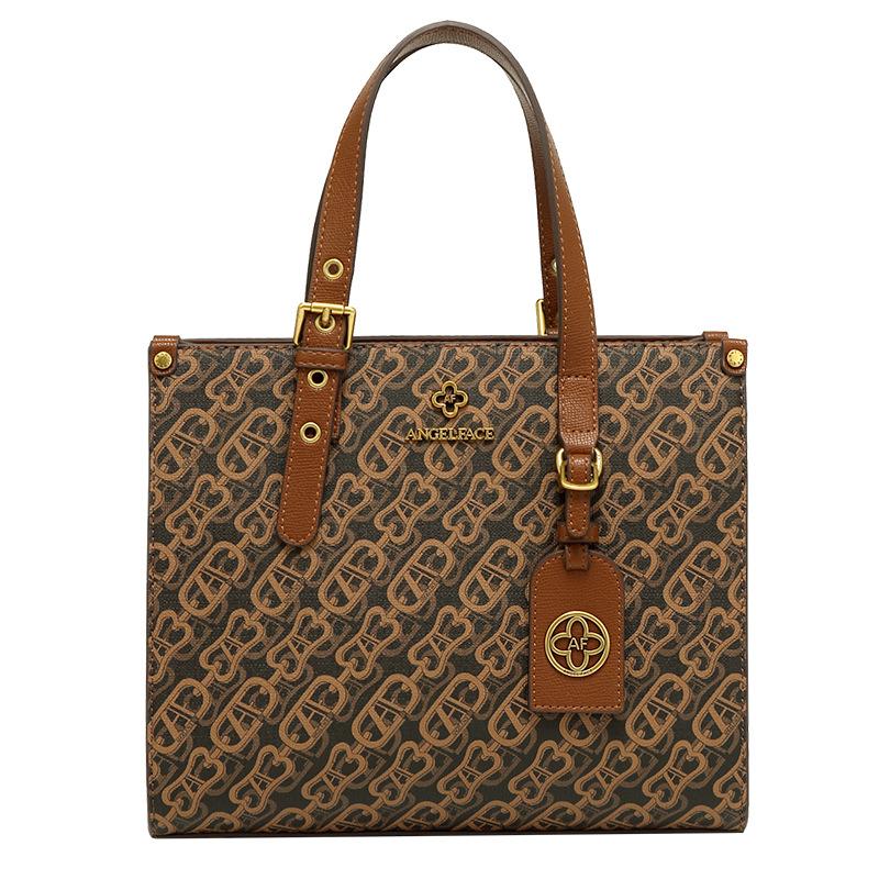 Large-capacity tote bag for women, 2024 spring/summer new model, high-end fashion soft leather women's bag, stylish crossbody mom bag