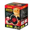 GEX EXO TERRA Heat Glow Infrared Spot Red for and Other Day and Night Use Lamp, 100W, PT2144, Light, Lizards, Tortoises, Species,
