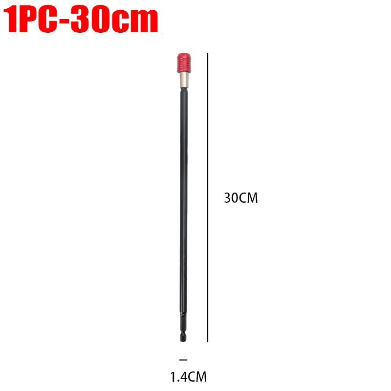 Hex Handle Magnetic Screwdriver Tip Holder Quick Release Self-locking Extension Rod Adapter Drill Bits Impact Driver Holders