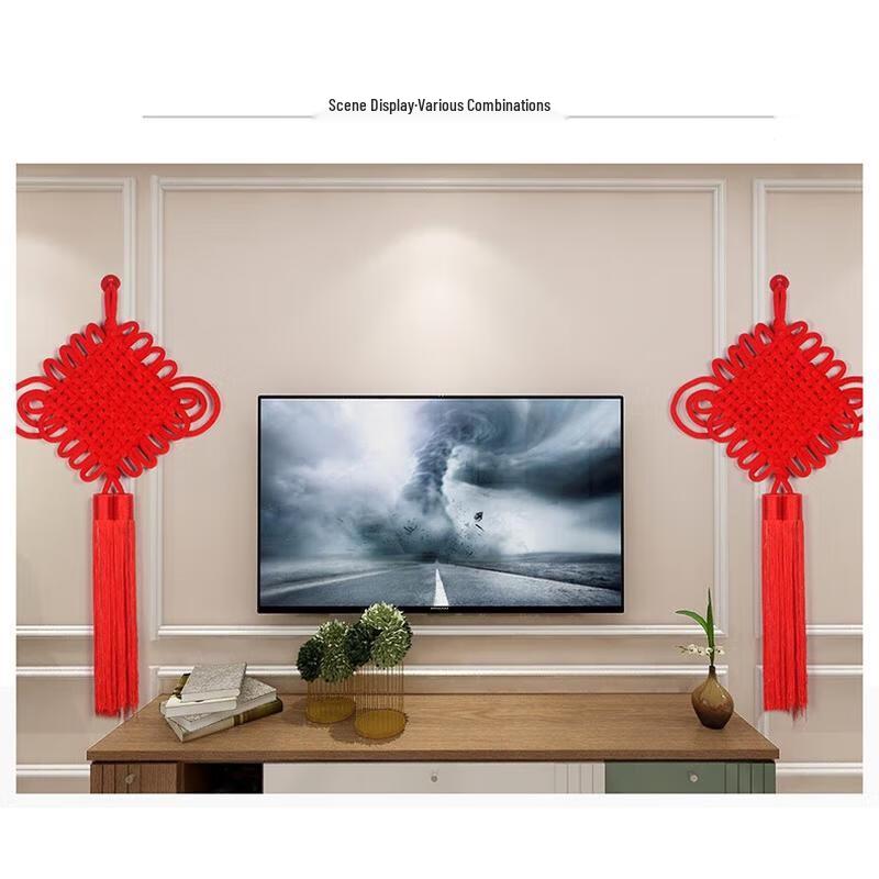 Traditional Red Chinese Knot Wall Hanging