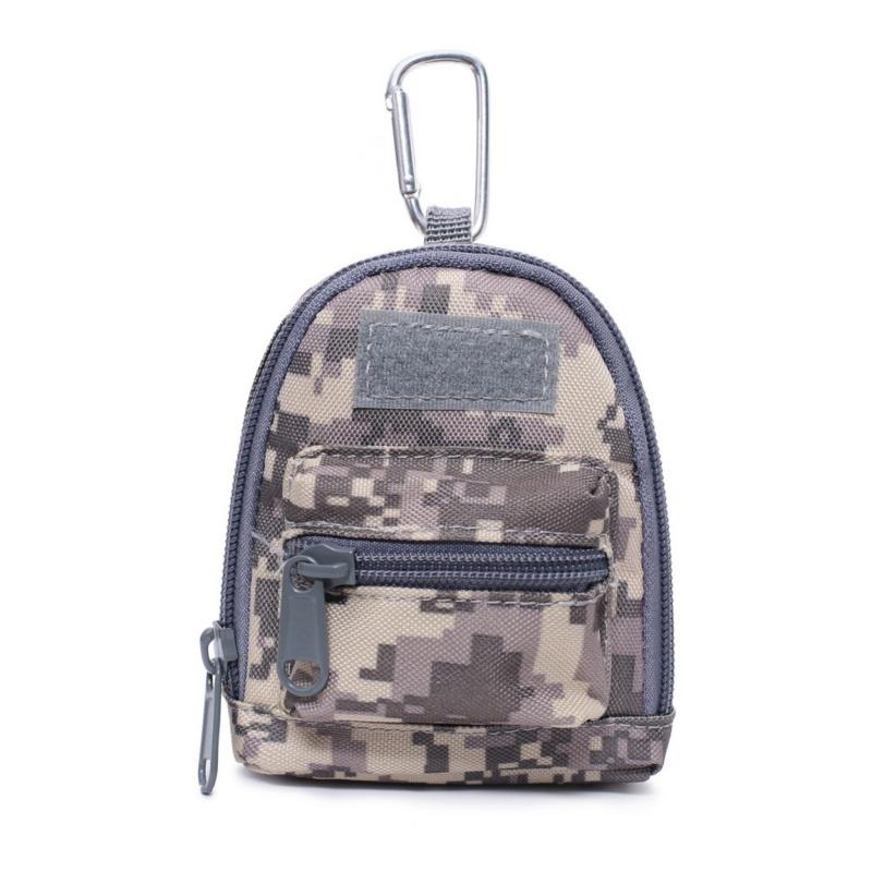 Tragbares Schlüsseletui, Outdoor-Sport, Münzgeldbörse, Reißverschlusstasche, multifunktionale Tasche