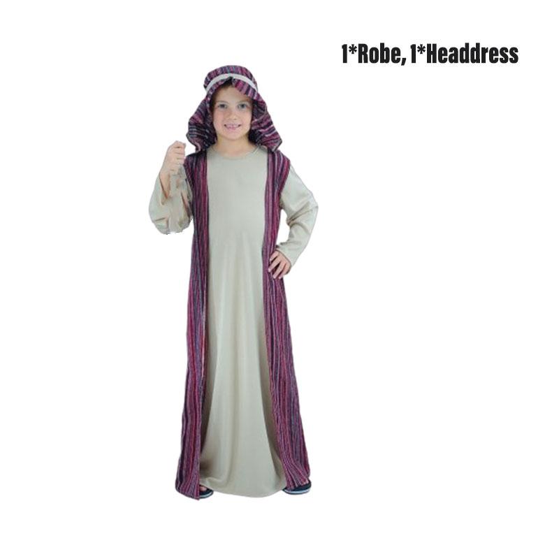 

Shepherd Joseph Kids Prince Nativity Costume Christmas Cosplay Party Role Play M