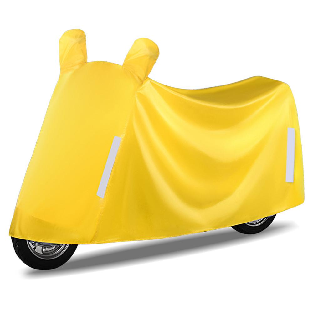 

Розмір 5XL Пилонепроникний захисний чохол для мотоцикла Сонцезахисний чохол з тканини Оксфорд для скутера Дощовик Yellow
