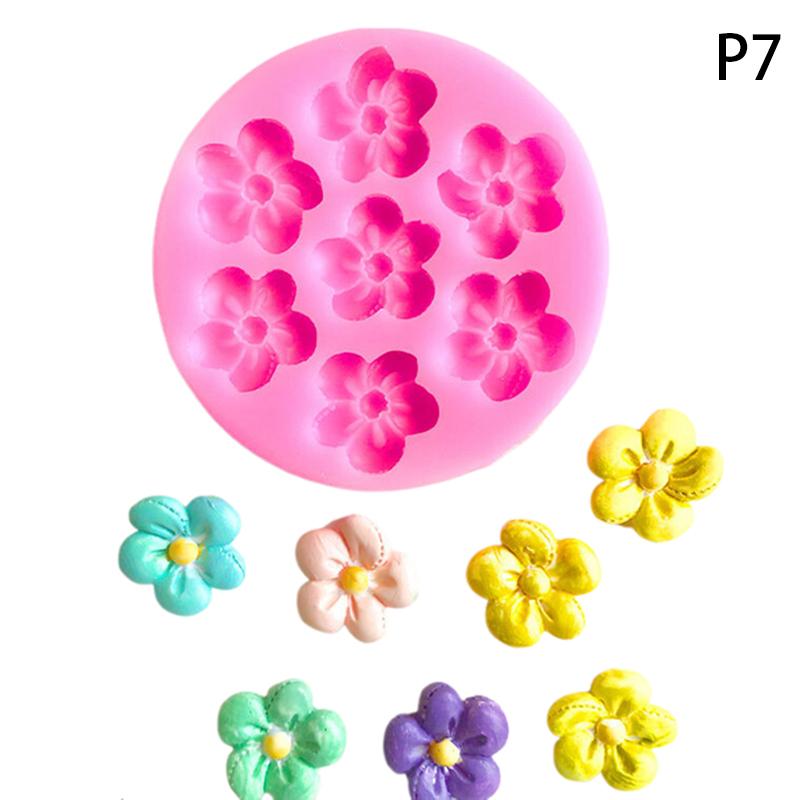 

Силиконовая форма для вишневого цвета, розы, ромашки, инструменты для сахарной смолы, форма для выпечки кексов, инструменты для украшения торта из помадки
