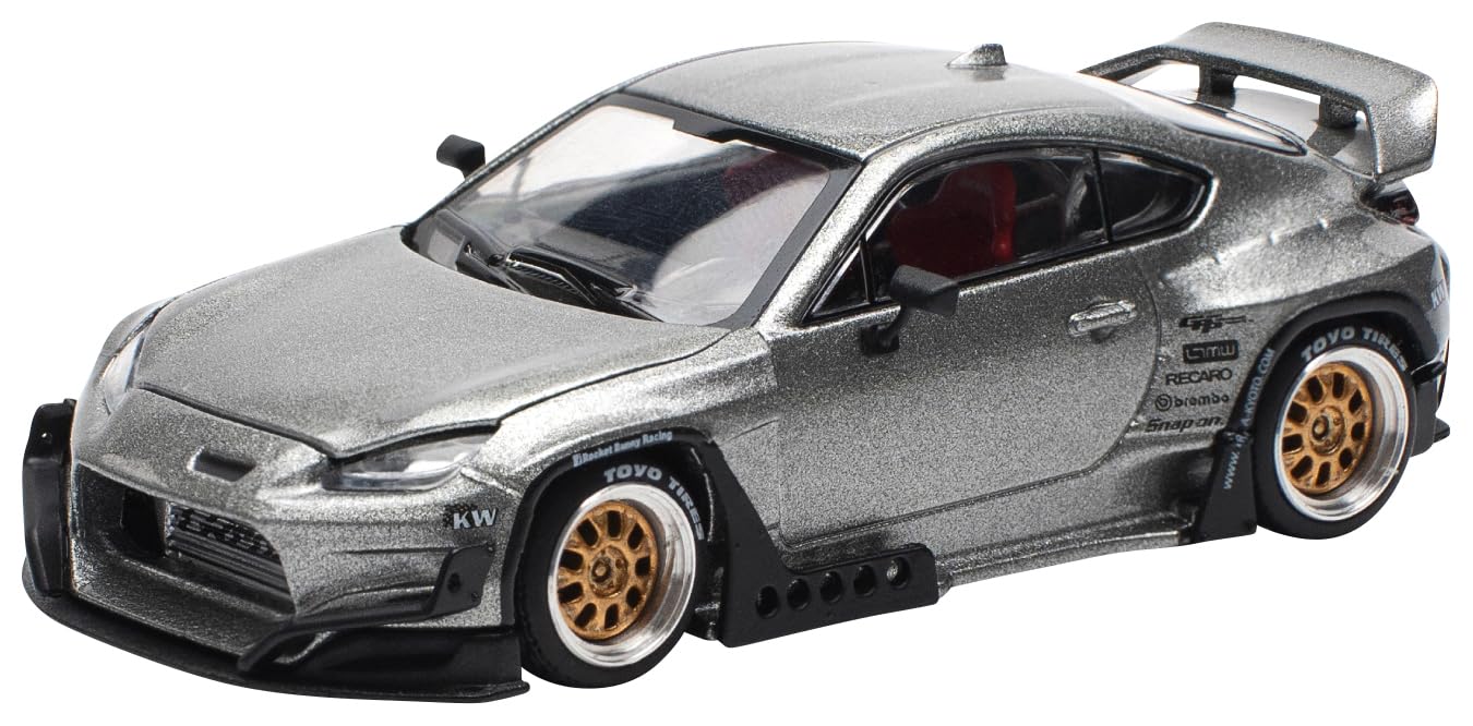 

POP RACE Pandem GR86 Silver Finished Model PR640235 1/64