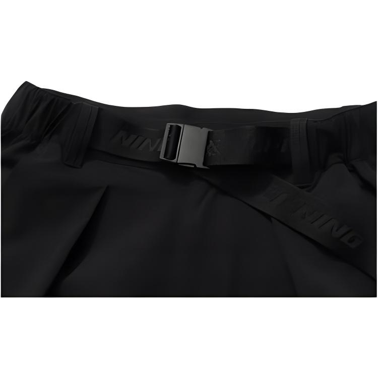 Li Ning Casual Loose Tapered Pants Men Bottoms Black AKXR085-1