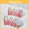 Express Your Style With Plush Pink Bear Nail Stickers Cute Sweet And Flashy