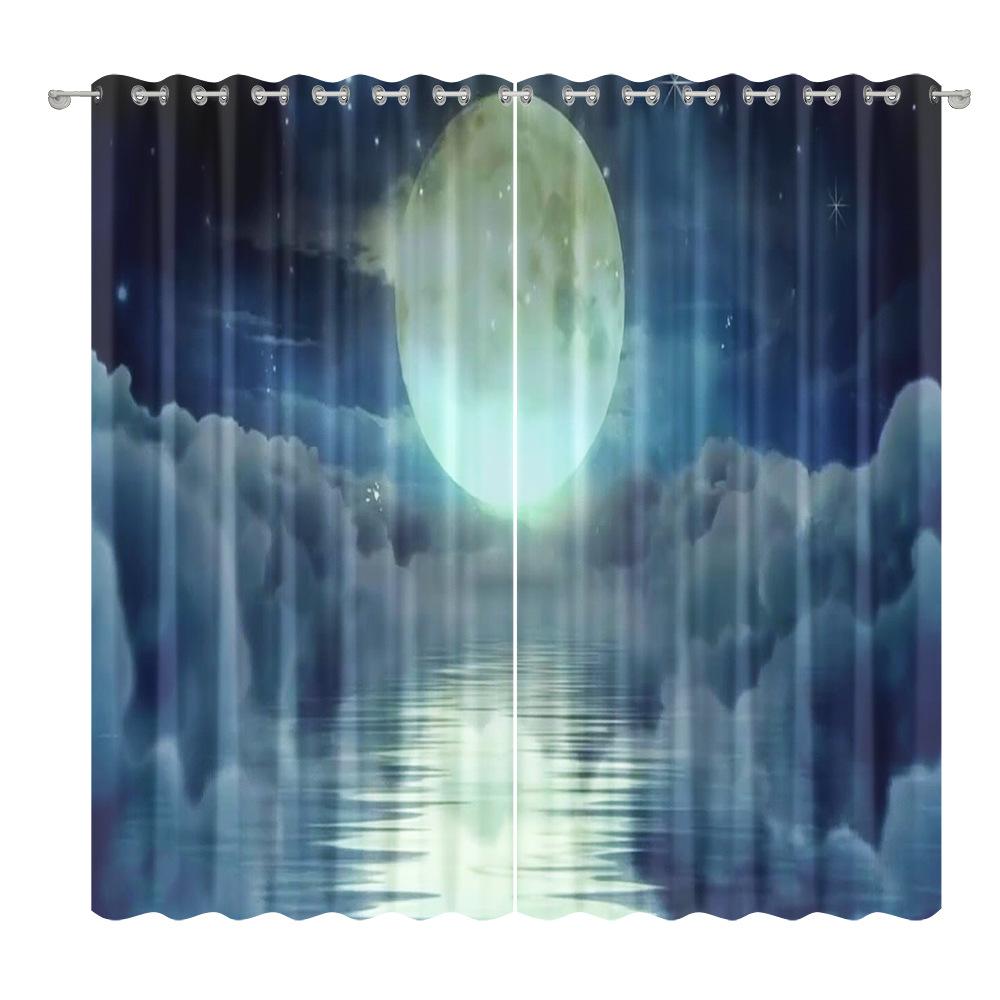 Țesătură pentru perdea cu cer înstelat Dormitor Sufragerie Balcon Perdea opacă Birou Hotel Perdea cu izolație termică