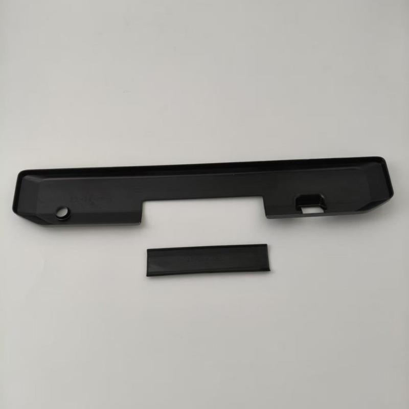 Upgrade For 2024 Mitsubishi Triton L200 Rear Door Handle Trim Glossy Black ABS Pajero Exterior Decoration Accessory